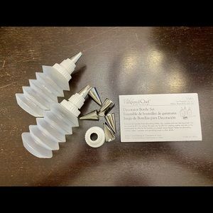 pampered chef decorator bottle set